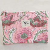 Trousse de maquillage corail